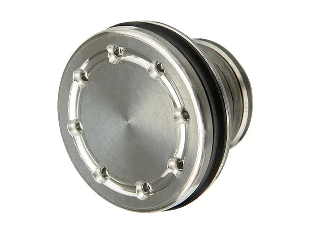 Ventileret stempelhoved i aluminium