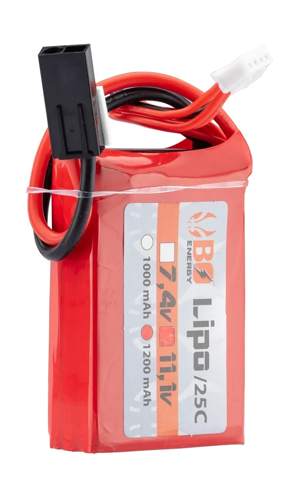 1 stick 3S 11.1V 1200mAh 25C Lipo battery - Bild 2