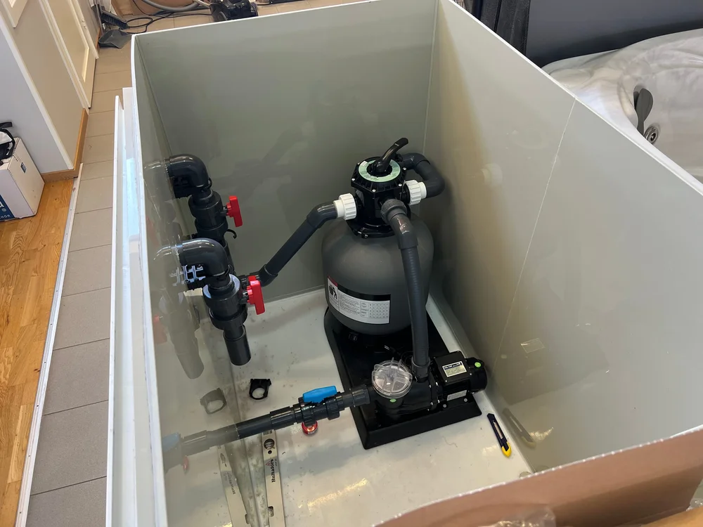 Teknikbox PP till Pool 150x100xH120 I PP - Bild 1
