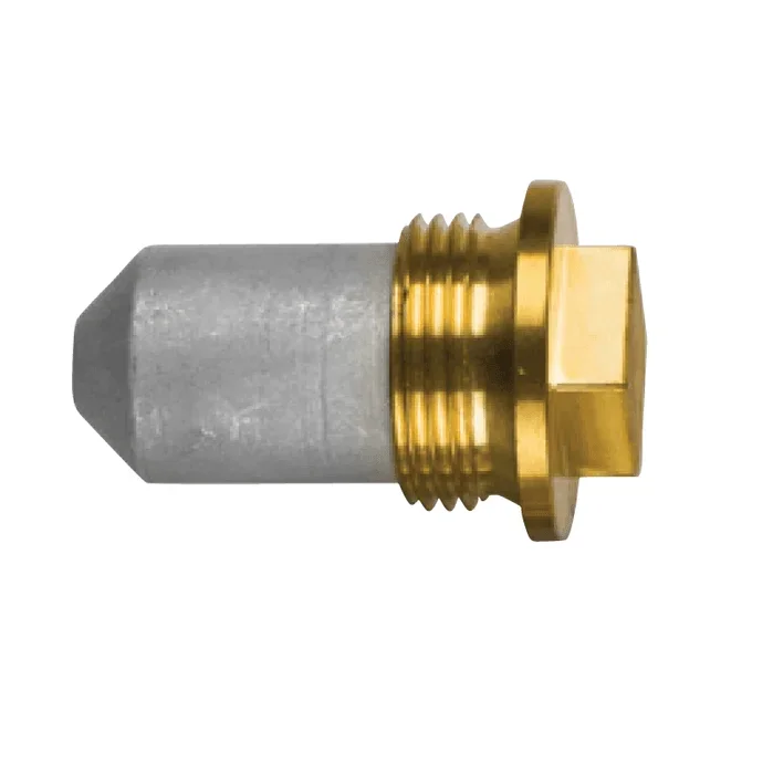 Zinkanod Volvo Penta, typ pencil anode Ø26 – L 40 – with brass plug th. 1” GAS (bspp), VP 823661 Zinkanod Volvo Penta, typ pencil anode Ø26 – L 40 – with brass plug th. 1” GAS (bspp), VP 823661