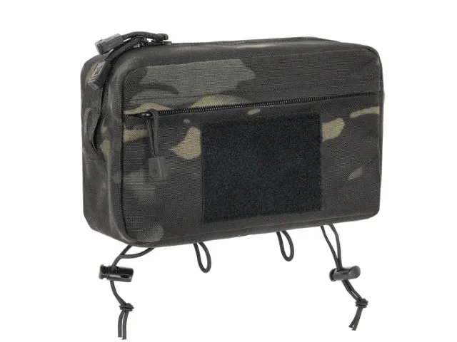 Universallomme med to rum og monteringspanel, laser-cut – Multicam Black - Bild 3