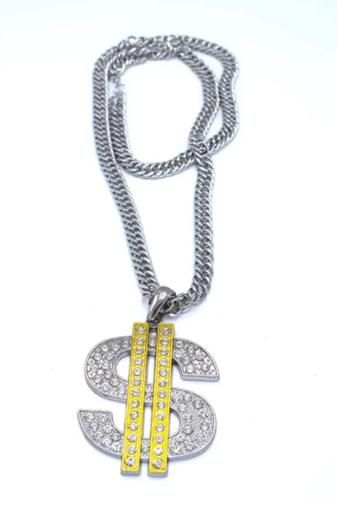 Iced Dollar halsband - Bild 1