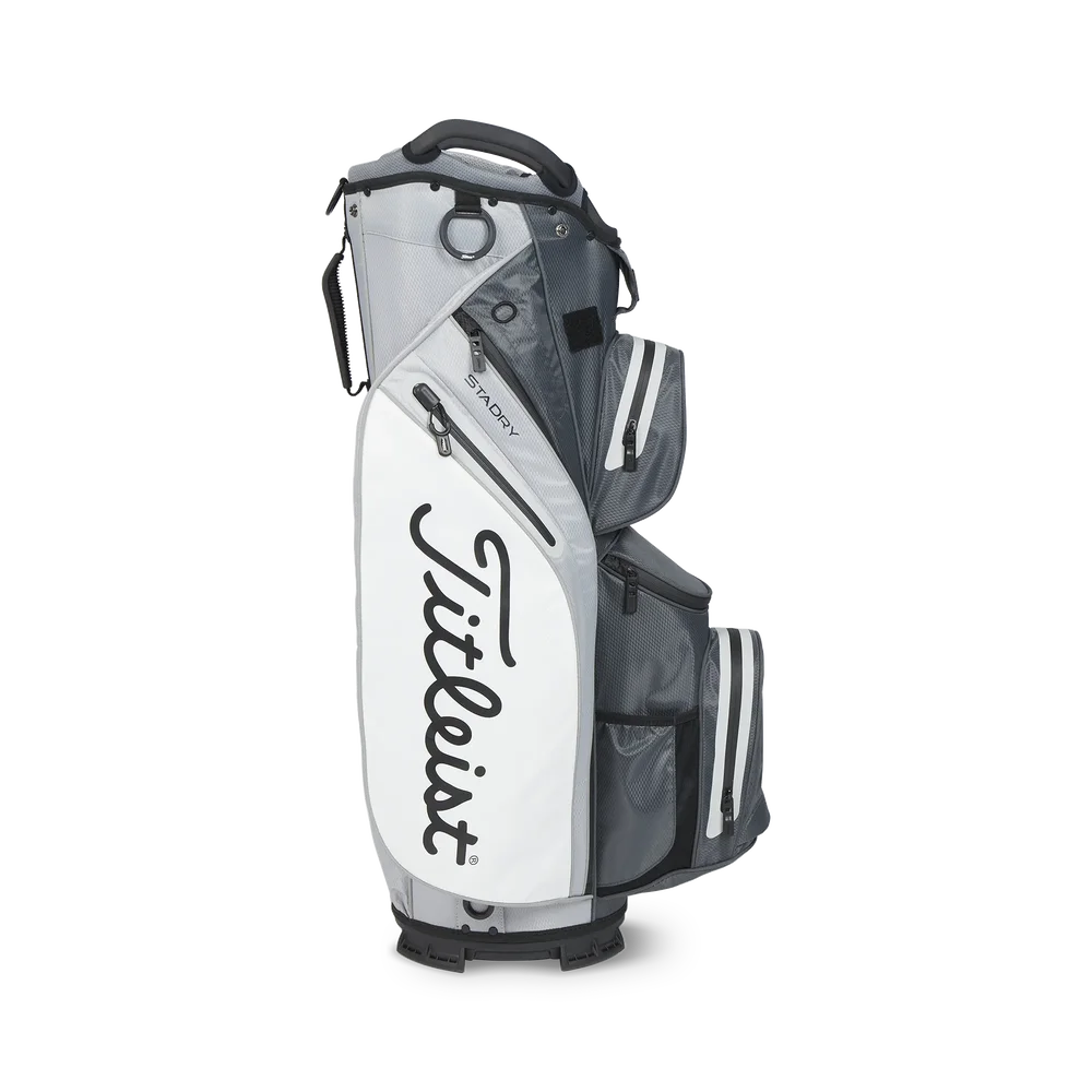 Titleist CART 14 STADRY Vattentät golfbag - Charcoal/Grey/White - Bild 3
