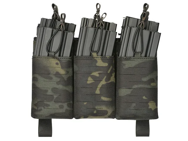 Buckle Up laser-cut panel til 6 AR15/AK-magasiner – Multicam Black Buckle Up laser-cut panel til 6 AR15/AK-magasiner – Multicam Black