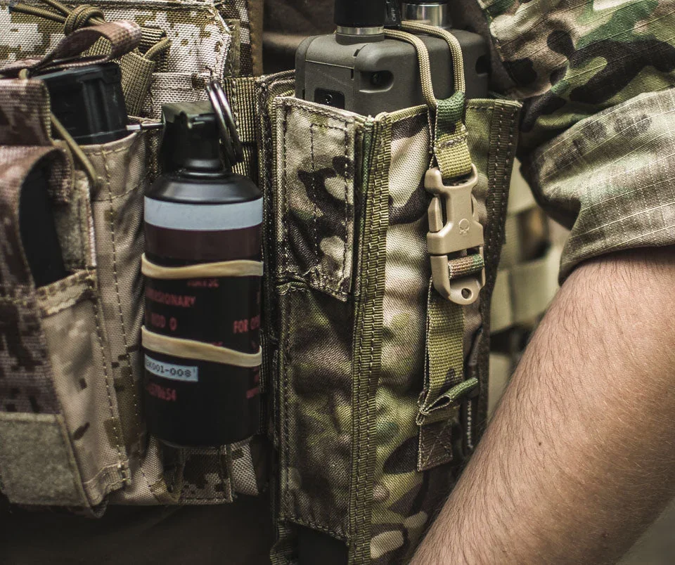 Navy Seals elastikker, 12 stk. – Dark Earth - Bild 3