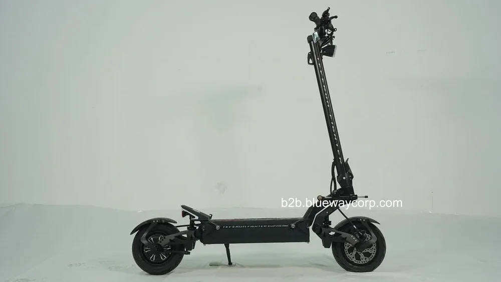Teverun fighter SUPREME PLUS 60Ah, incl. fast charger + steering damper + TFT 4' display with NFC +GPS +full hydraulic brake - Bild 2