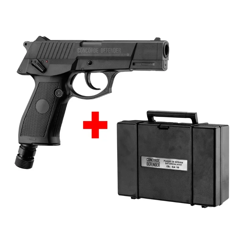 Concorde Defender CO2 pistol cal. 50 – 7.5 Joule Concorde Defender CO2 pistol cal. 50 – 7.5 Joule