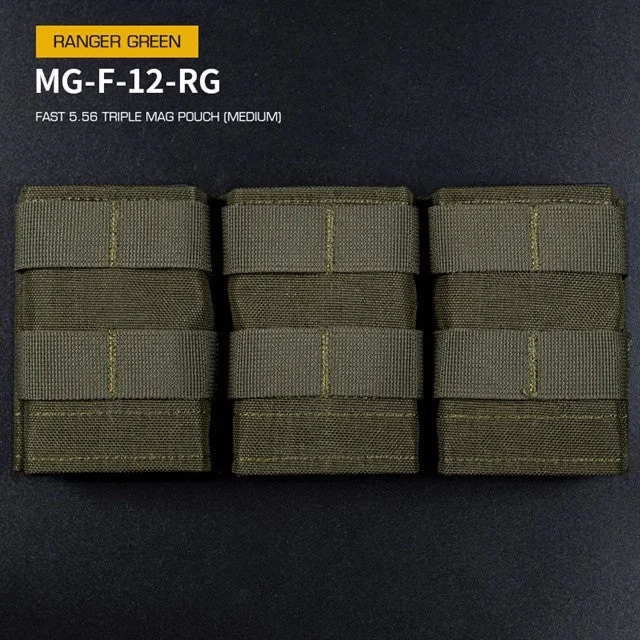 FAST Type Triple 5.56 Magasin pouch (Medium) Ranger Green FAST Type Triple 5.56 Magasin pouch (Medium) Ranger Green