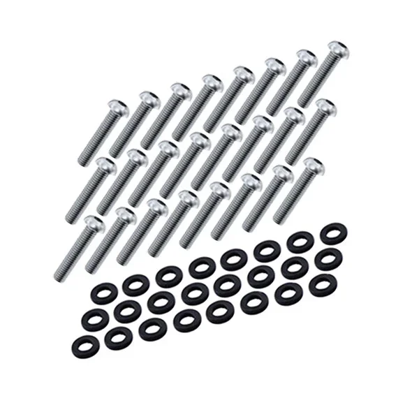 24 Bolts and Nylon Washers for CFC Unit Flange, 1/4-28 UNF x 1 24 Bolts and Nylon Washers for CFC Unit Flange, 1/4-28 UNF x 1