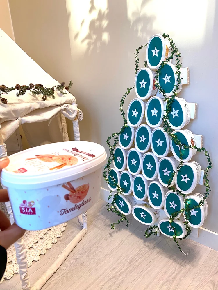 Julkalender: Julgran av SIA-glasspaket - Bild 2