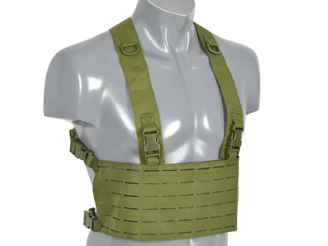 Chest Rig, laser-cut – oliven - Bild 3