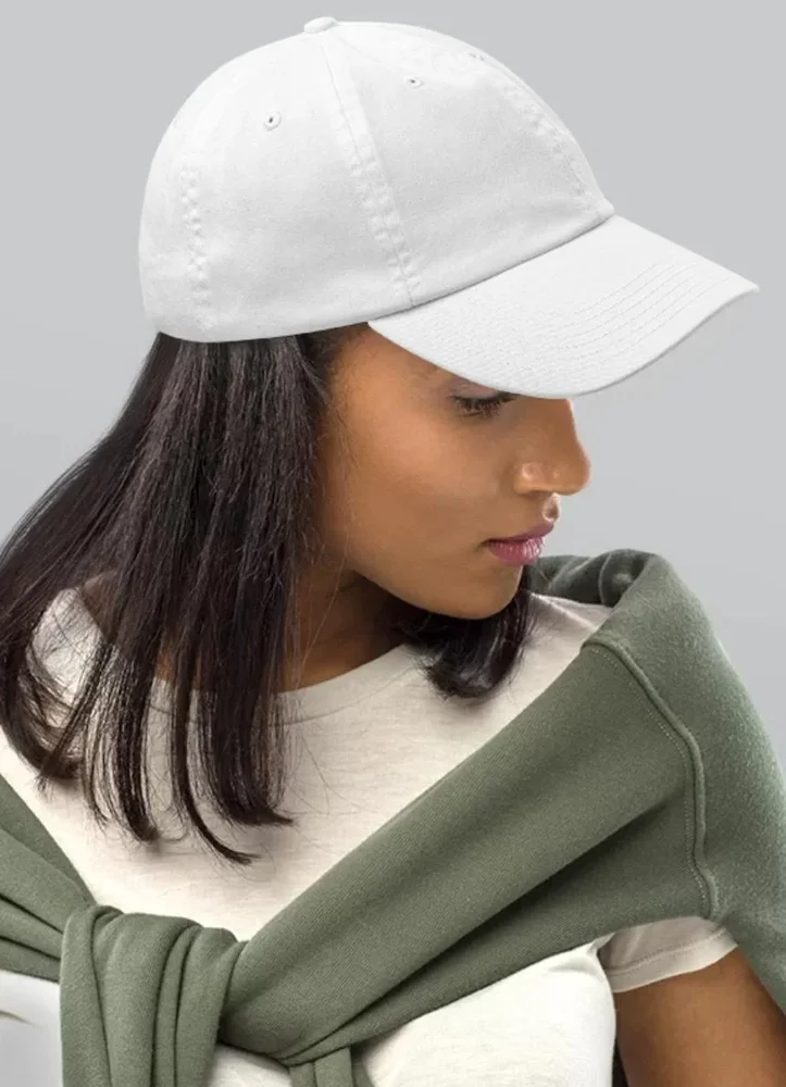 Vit keps Unisex Baseball cap - Bild 1