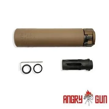 Angry Gun QD SOCOM416 lyddæmper 14 mm CCW med fulde markeringer - Bild 1