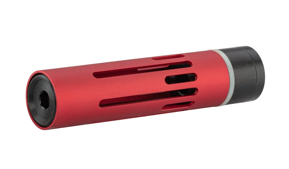 M170 CO2-cylinder, rød, klar til montering i AAC-C1 og Athena - Bild 3