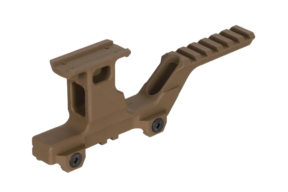 Specna Arms high mount for T1/T2 red dot sights and PEQ/NGAL devices Tan - Bild 2