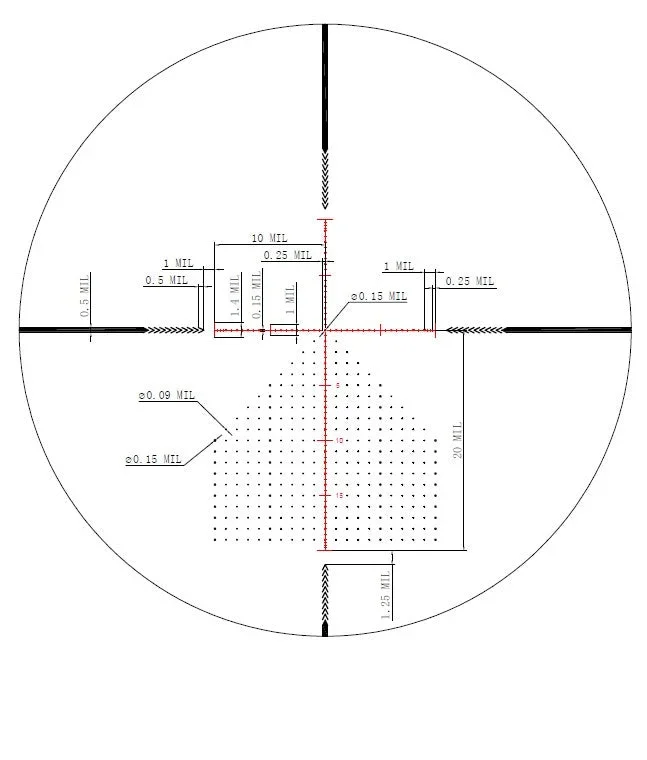 Specna Arms PRIME 4–16x44 SFIR FFP Kikkertsigte - Bild 1