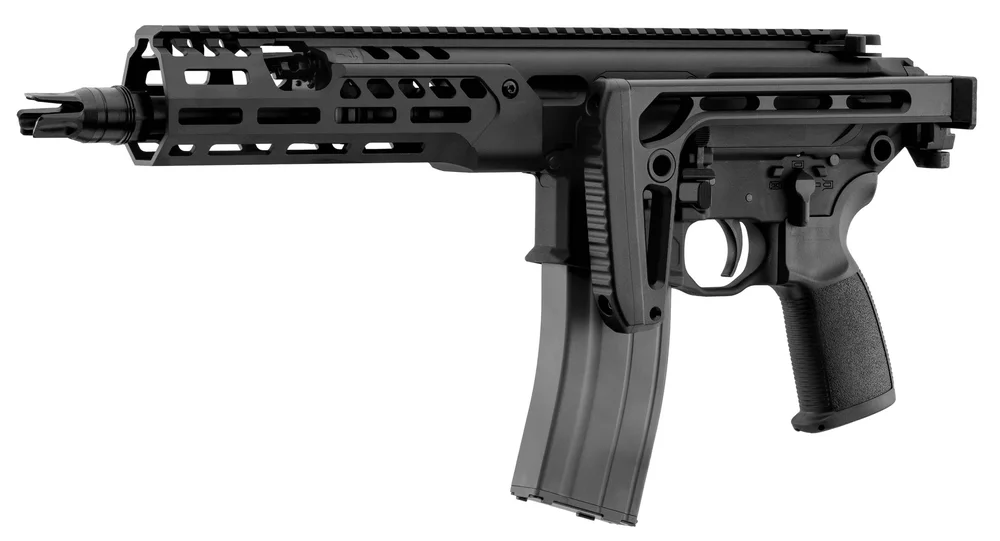 APFG SPEAR LT 9" SBR GBB Airsoft Rifle - Sort - Bild 3