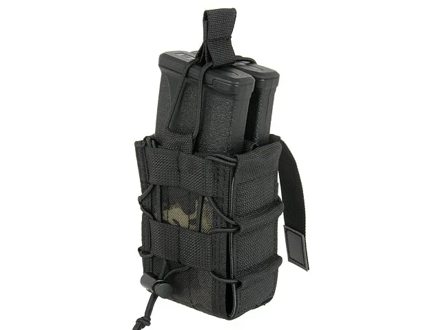 MOLLE Double Speed riffelmagasinlomme – Multicam Black - Bild 3