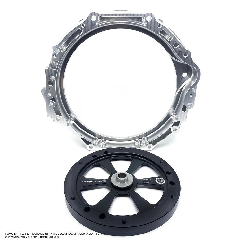 Toyota 1FZ-FE till Dodge 8HP 70/75/90/95 Hellcat Scat Pack Trackhawk Adapter Kit - Bild 2