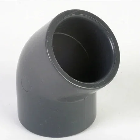PVC Vinkel 45gr 32mm PVC Vinkel 45gr 32mm