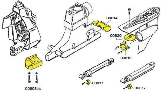 Magnesiumanod kit Mercury/Mercruiser Gen 2, TKITALPHAONE-MG - Bild 2