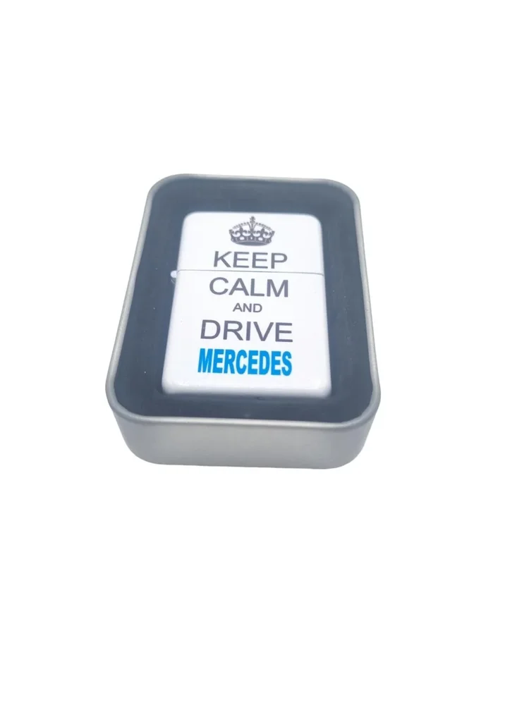 Bensintändare - Keep calm and drive Mercedes - Bild 1