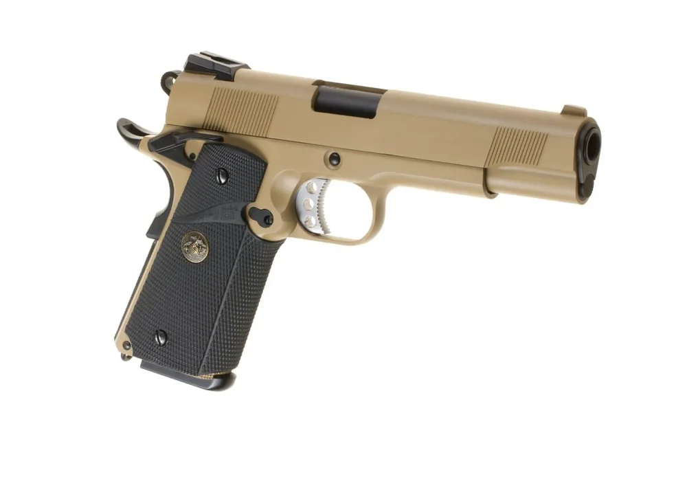 WE M1911 MEU Full Metal GBB - Desert - Bild 2