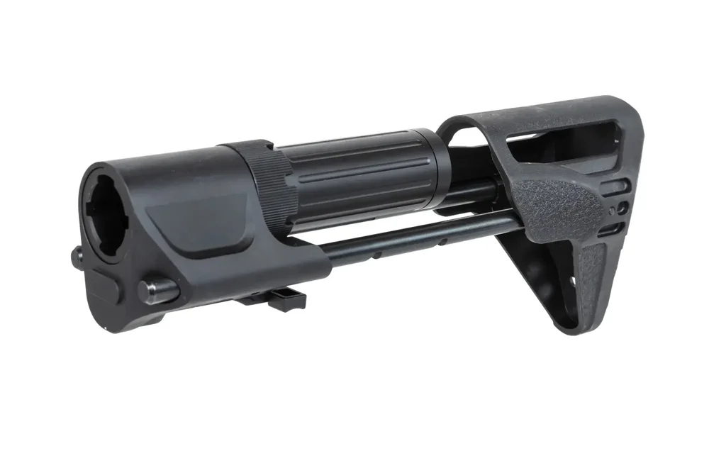 PDW stock for AR15 replicas - black - Bild 1