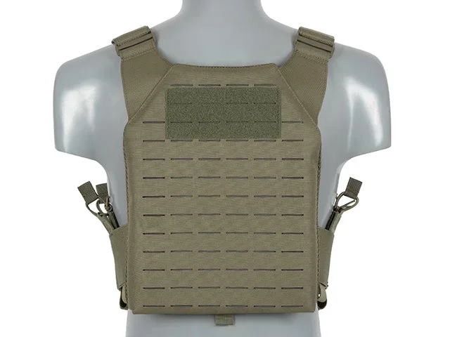 Recon Plate Carrier Buckle Up vest med AR15/AK-magasinlomme, laser-cut – Ranger Green - Bild 2