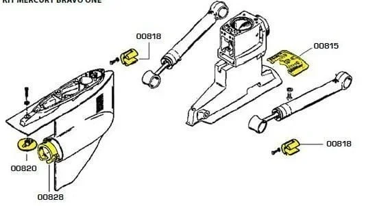 Aluminiumanod kit Bravo one, komplett, TKITBRAVOI-AL - Bild 2