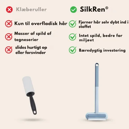 SilkRen® MultiSwipe Pro | 3-i-1 Djurhårborttagare - Bild 2