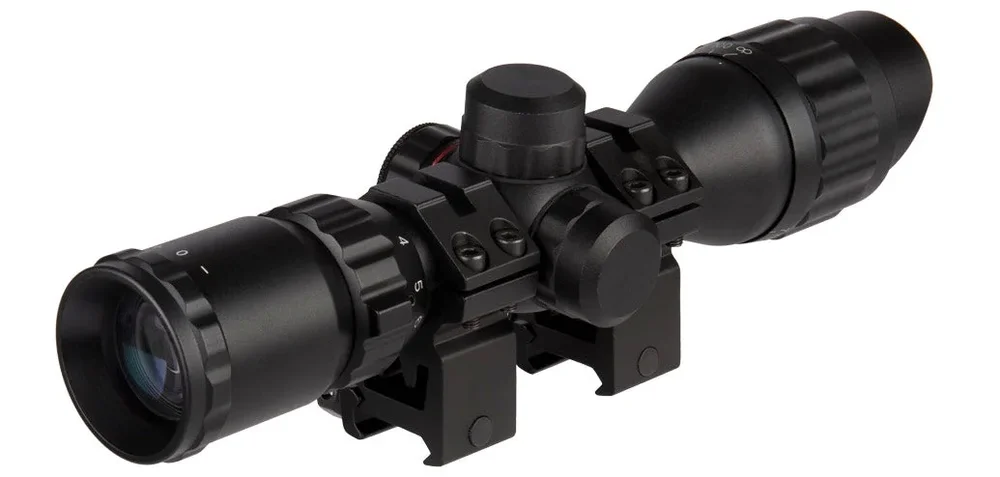 3-9x32 AOL Mil-dot Red & Green dot scope - Bild 3