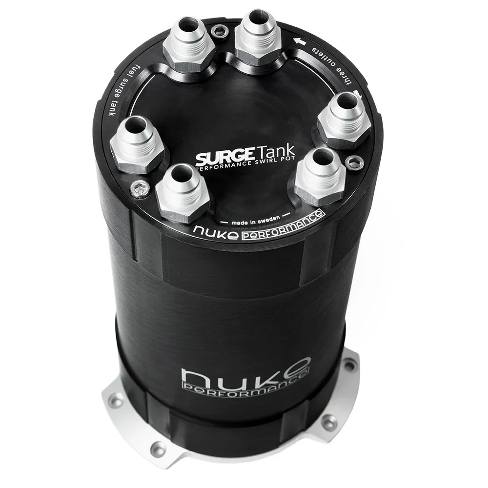 2G Fuel Surge Tank 3.0 liters for external fuel pumps 2G Fuel Surge Tank 3.0 liters for external fuel pumps