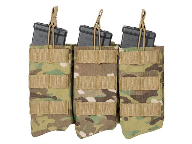 Triple AK-magasinlomme med åben top til 7.62×39 – Multicam Triple AK-magasinlomme med åben top til 7.62×39 – Multicam