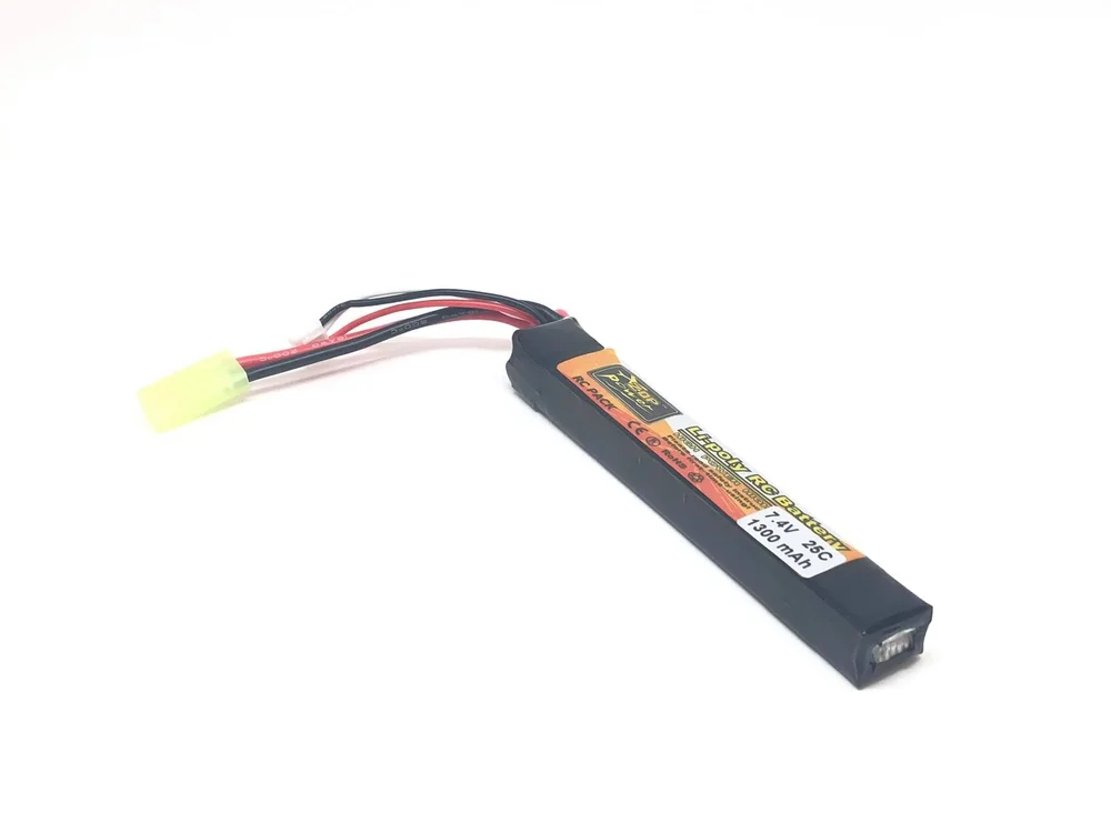 X-Cell LiPo Batteri 7,4V 1300mAh 25C – Buffer Stick, Lille Tamiya X-Cell LiPo Batteri 7,4V 1300mAh 25C – Buffer Stick, Lille Tamiya