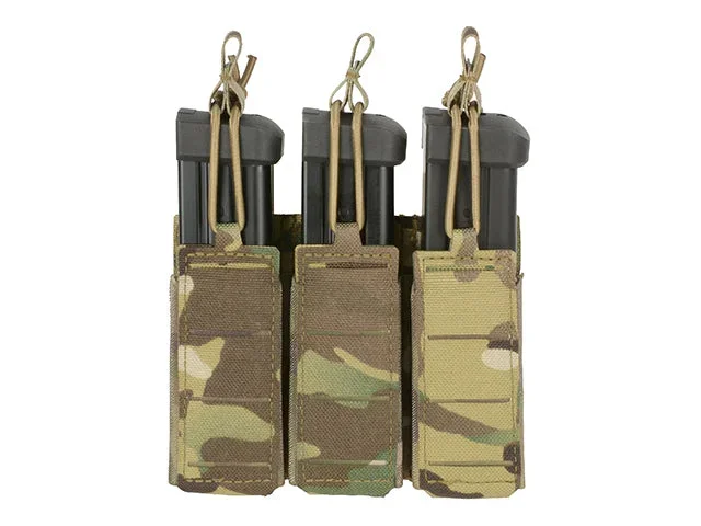 Triple elastisk pistolmagasinlomme, laser-cut – Multicam Triple elastisk pistolmagasinlomme, laser-cut – Multicam