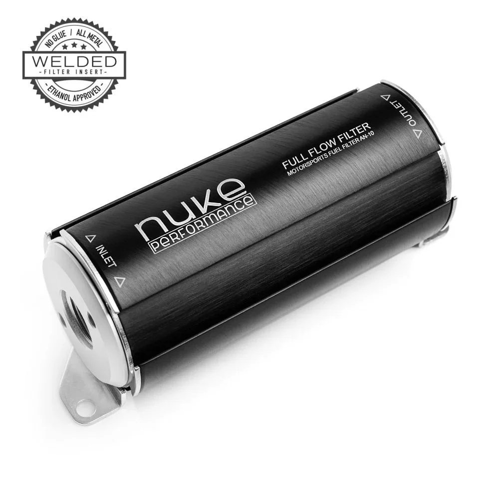 Fuel filter 10 micron AN-10 – Welded element in stainless steel Fuel filter 10 micron AN-10 – Welded element in stainless steel