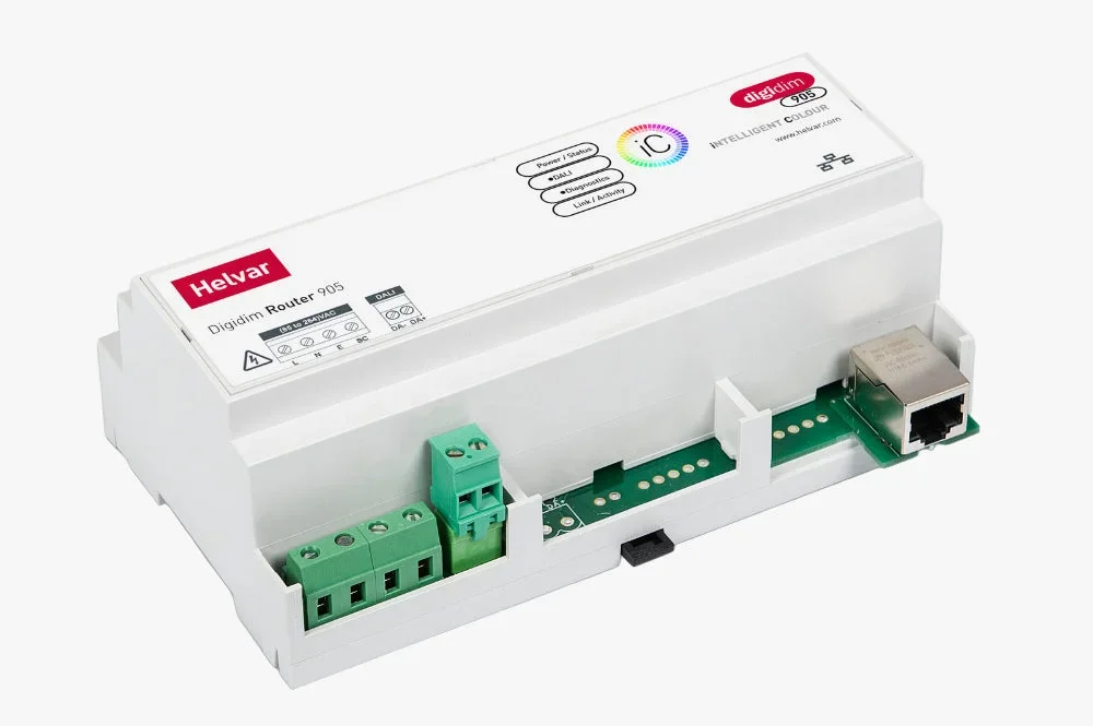 Helvar 905 Router – DALI-2 Application Controller Helvar 905 Router – DALI-2 Application Controller