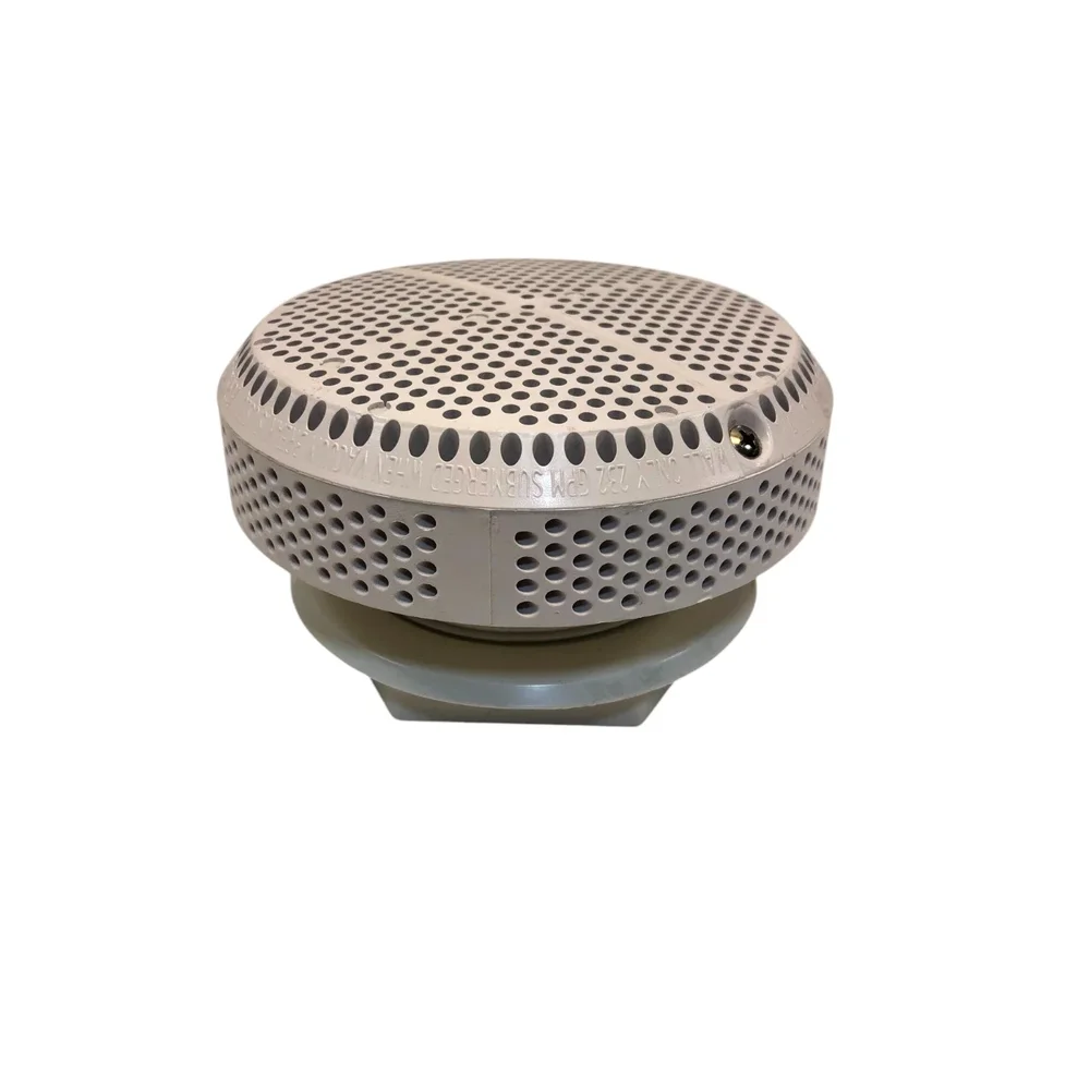 Suggaller Super Hi-Flo 2 1/2″ limanslutning Vit