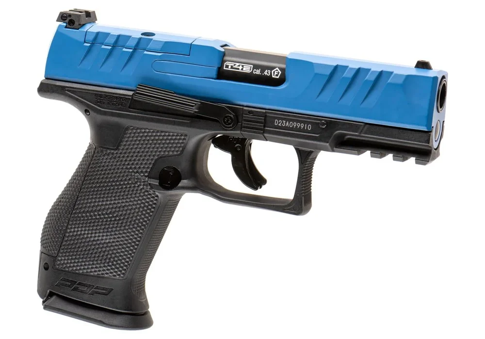 Walther T4E PDP Compact 4″ .43 cal – Blå Walther T4E PDP Compact 4″ .43 cal – Blå