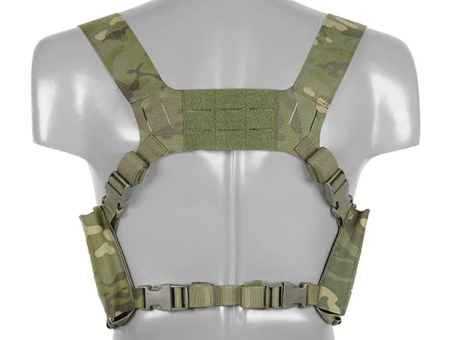 Chest Rig med to lommer til 6 AR/AK-magasiner, laser-cut – Multicam Tropic - Bild 2
