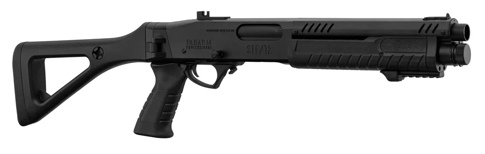 FABARM STF12 Initial gasdrevet pumpgun-replika – sort FABARM STF12 Initial gasdrevet pumpgun-replika – sort