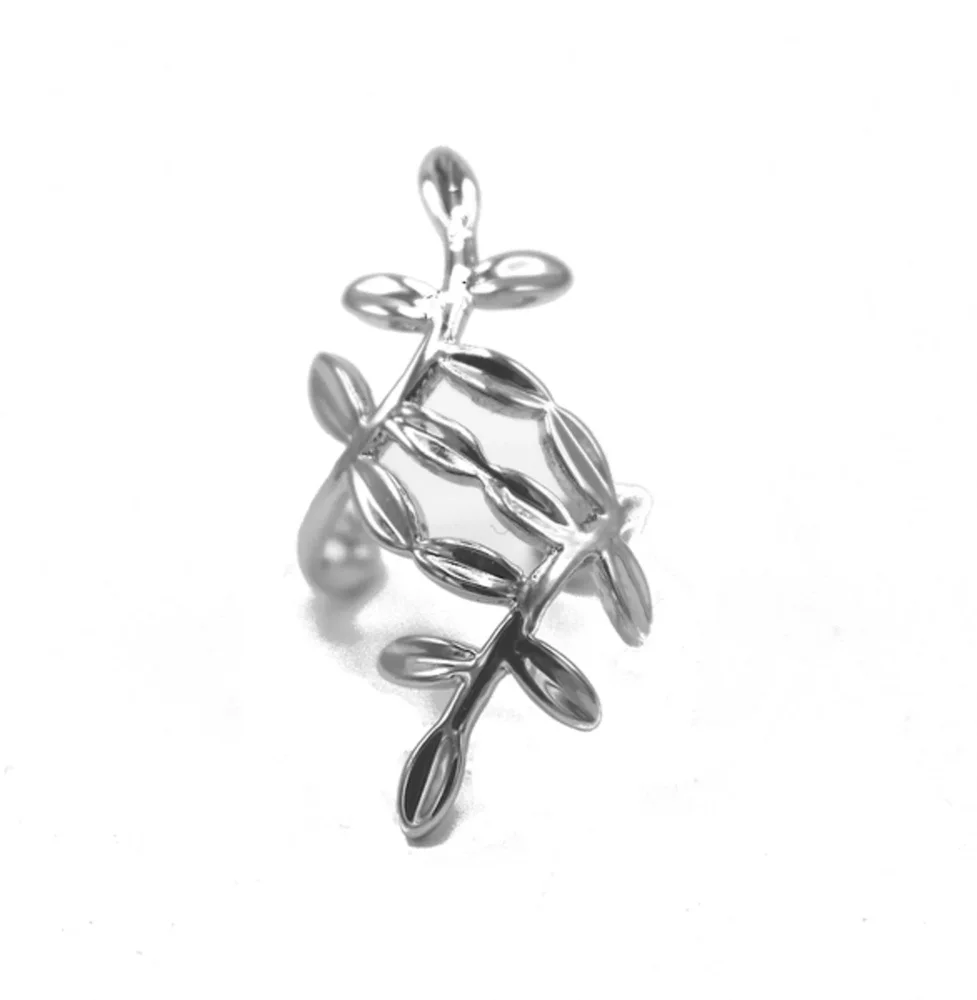 Silverfärgad Ear Cuff - Bild 1