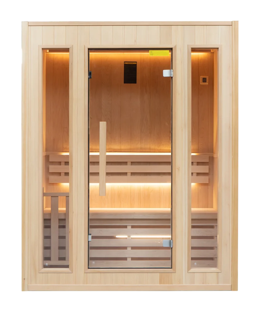 Sauna Vapeur ZEN 3 Personer – Traditionell Finsk Bastu med Harvia Aggregat Sauna Vapeur ZEN 3 Personer – Traditionell Finsk Bastu med Harvia Aggregat