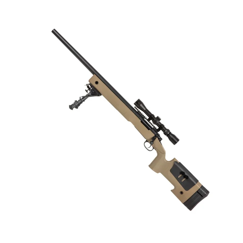 SA-S02 CORE™ Sniper Rifle med Scope og Bipod - Black - Bild 2