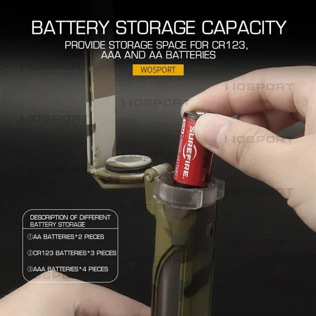 WST Tactical MOLLE Battery Storage Box - Bild 3