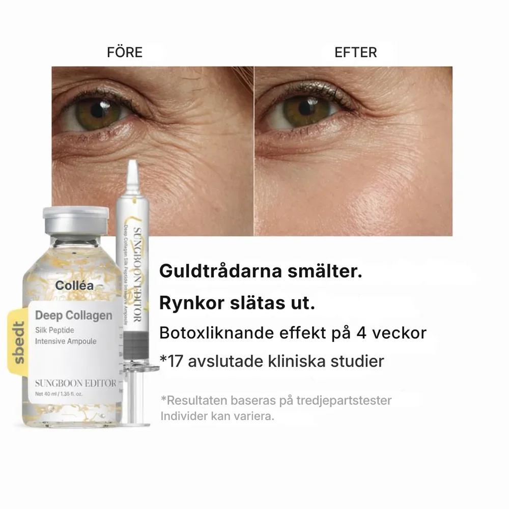 Colléa® | Ampull med djupverkande kollagen och silkpeptider - Bild 2