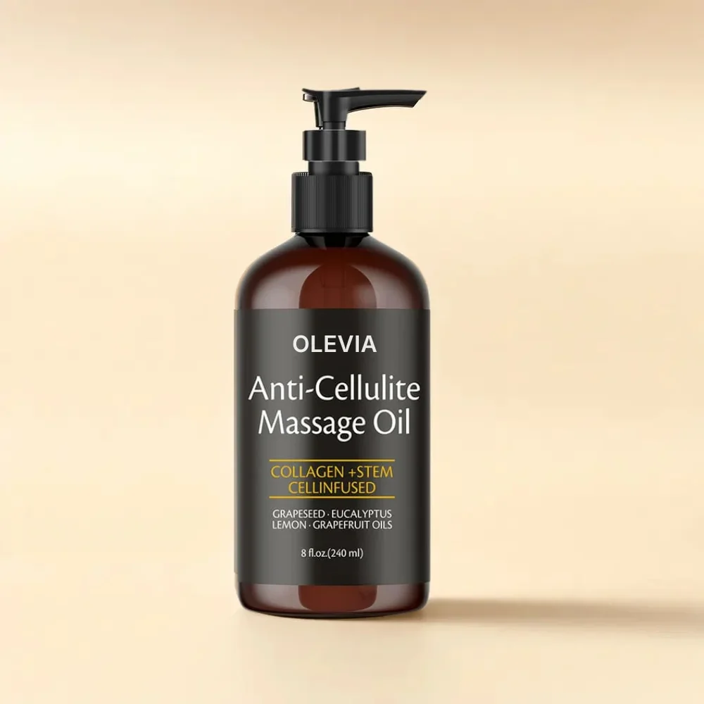 Olevia® Massageolja mot celluliter | Inga besvikande krämer från apoteket och inga dyra behandlingar på salong. - Bild 1