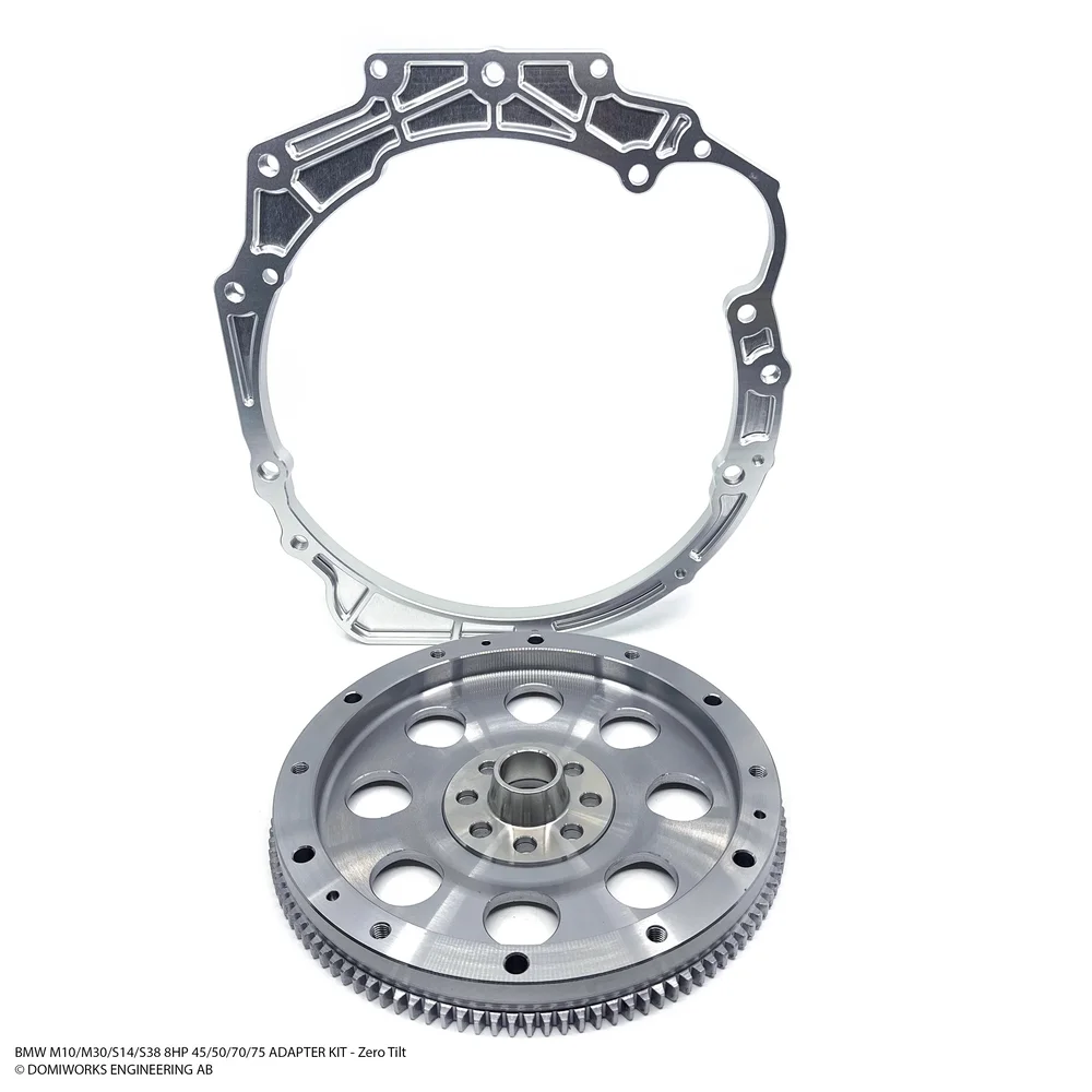 BMW M10/M30/S14/S38 till 8HP 45/50/70/75 adaptersats - nolllutning - Bild 2