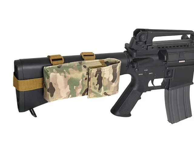 Magasinlomme til M4/M15/M16, monteres på kolben – Multicam - Bild 3